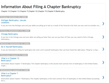 Tablet Screenshot of chapterbankruptcyfiling.blogspot.com