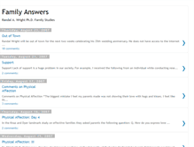 Tablet Screenshot of familyanswers.blogspot.com