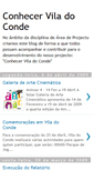 Mobile Screenshot of conhecerviladoconde.blogspot.com