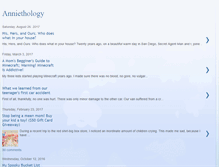 Tablet Screenshot of anniethology.blogspot.com