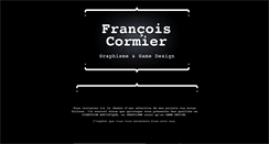 Desktop Screenshot of francoiscormier.blogspot.com