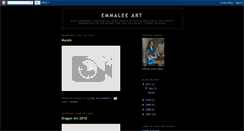 Desktop Screenshot of emmaleeart.blogspot.com