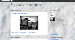 Desktop Screenshot of myparisphotodiary.blogspot.com