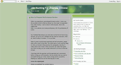 Desktop Screenshot of careerforchinese.blogspot.com