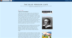 Desktop Screenshot of bluepenguincafe.blogspot.com