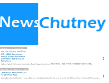 Tablet Screenshot of newschutney.blogspot.com