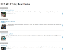 Tablet Screenshot of harika-kihs20109teddybear.blogspot.com