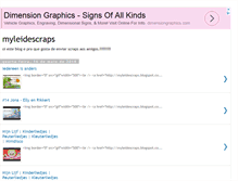 Tablet Screenshot of myleidescraps.blogspot.com