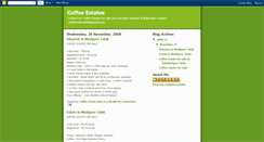 Desktop Screenshot of coffeeestate.blogspot.com