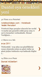 Mobile Screenshot of danteloyaornekleriyeni.blogspot.com