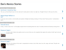 Tablet Screenshot of dansmexicostories.blogspot.com