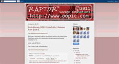 Desktop Screenshot of oopicraptor.blogspot.com