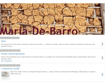 Tablet Screenshot of mariadebarro.blogspot.com