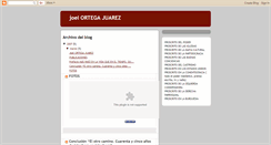 Desktop Screenshot of jortegajuarez.blogspot.com