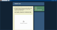 Desktop Screenshot of healthcare-1.blogspot.com