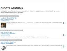 Tablet Screenshot of fuentesaventuras.blogspot.com