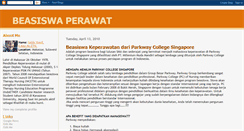 Desktop Screenshot of beasiswaperawat.blogspot.com