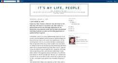 Desktop Screenshot of itsmylifepeople.blogspot.com