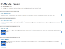 Tablet Screenshot of itsmylifepeople.blogspot.com