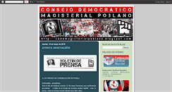 Desktop Screenshot of codemagisterialpoblano.blogspot.com