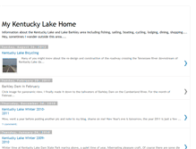 Tablet Screenshot of kentuckylakehome.blogspot.com