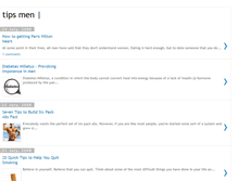 Tablet Screenshot of men-tips.blogspot.com