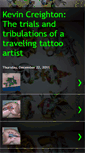 Mobile Screenshot of kevincreightontattoo.blogspot.com