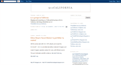 Desktop Screenshot of 911california.blogspot.com