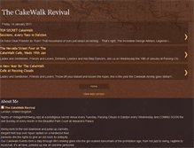 Tablet Screenshot of cakewalkrevival.blogspot.com