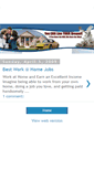 Mobile Screenshot of best-work-home.blogspot.com