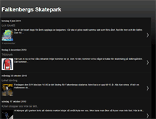 Tablet Screenshot of falkenbergsskatepark.blogspot.com