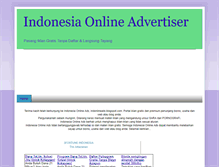 Tablet Screenshot of indonlineads.blogspot.com