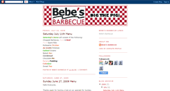 Desktop Screenshot of bebesbarbecue.blogspot.com