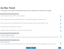 Tablet Screenshot of gonowtravel.blogspot.com