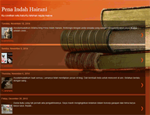 Tablet Screenshot of indah-hairani.blogspot.com