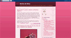 Desktop Screenshot of meninadebolsa.blogspot.com