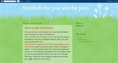 Desktop Screenshot of amebepicosymbols.blogspot.com