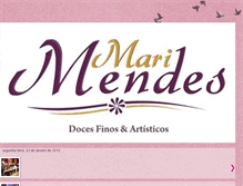 Tablet Screenshot of marimendes.blogspot.com