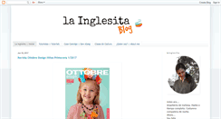 Desktop Screenshot of lainglesita.blogspot.com