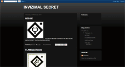 Desktop Screenshot of invizimalzsecret.blogspot.com