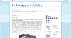 Desktop Screenshot of holoidaysonholiday.blogspot.com