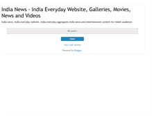 Tablet Screenshot of india-everyday.blogspot.com
