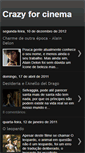 Mobile Screenshot of crazyfor-cinema.blogspot.com