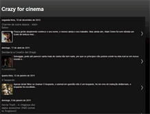 Tablet Screenshot of crazyfor-cinema.blogspot.com