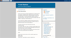 Desktop Screenshot of frooshbamboo.blogspot.com