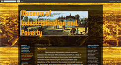Desktop Screenshot of industrializationandpovertyart.blogspot.com