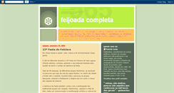 Desktop Screenshot of feijoadacompleta.blogspot.com