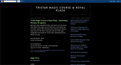 Desktop Screenshot of magic-course.blogspot.com