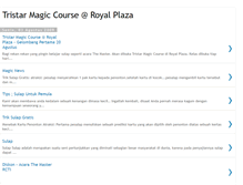 Tablet Screenshot of magic-course.blogspot.com