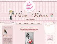 Tablet Screenshot of flaviaoliveirabolos.blogspot.com